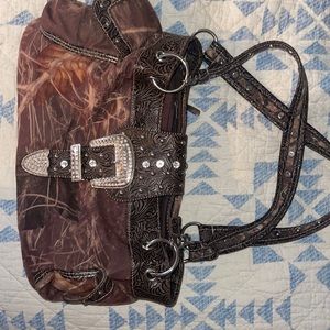 Camo bling purse